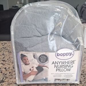 Boppy Silver Anywhere Nursing Pillow